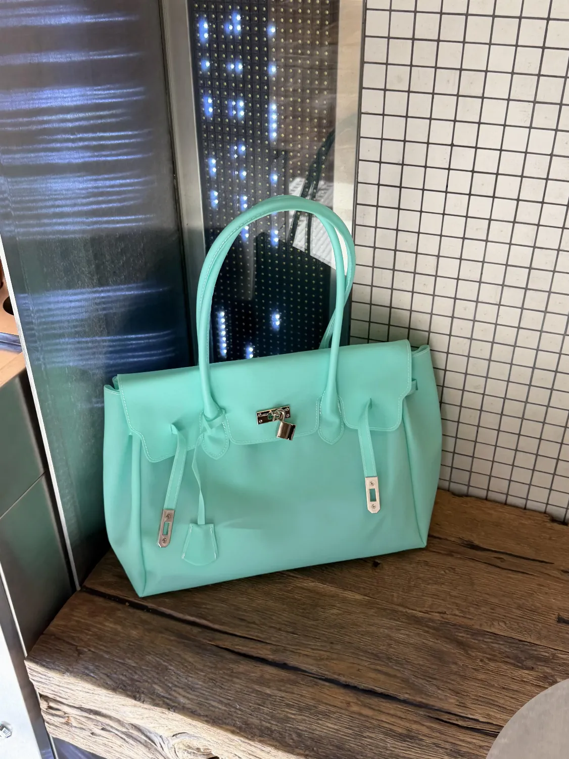 JELLY BAG TURQUOISE