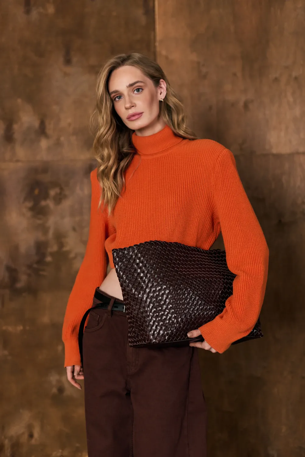 LORENS BAG BROWN