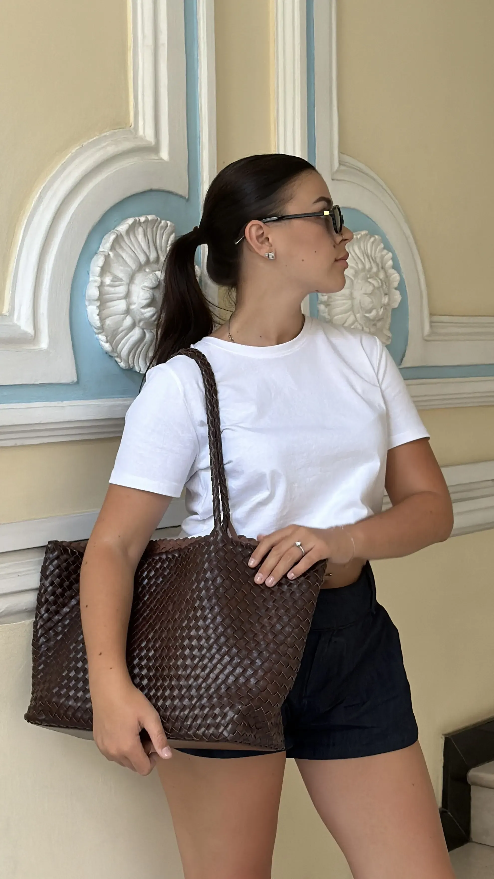 LORENS BAG BROWN