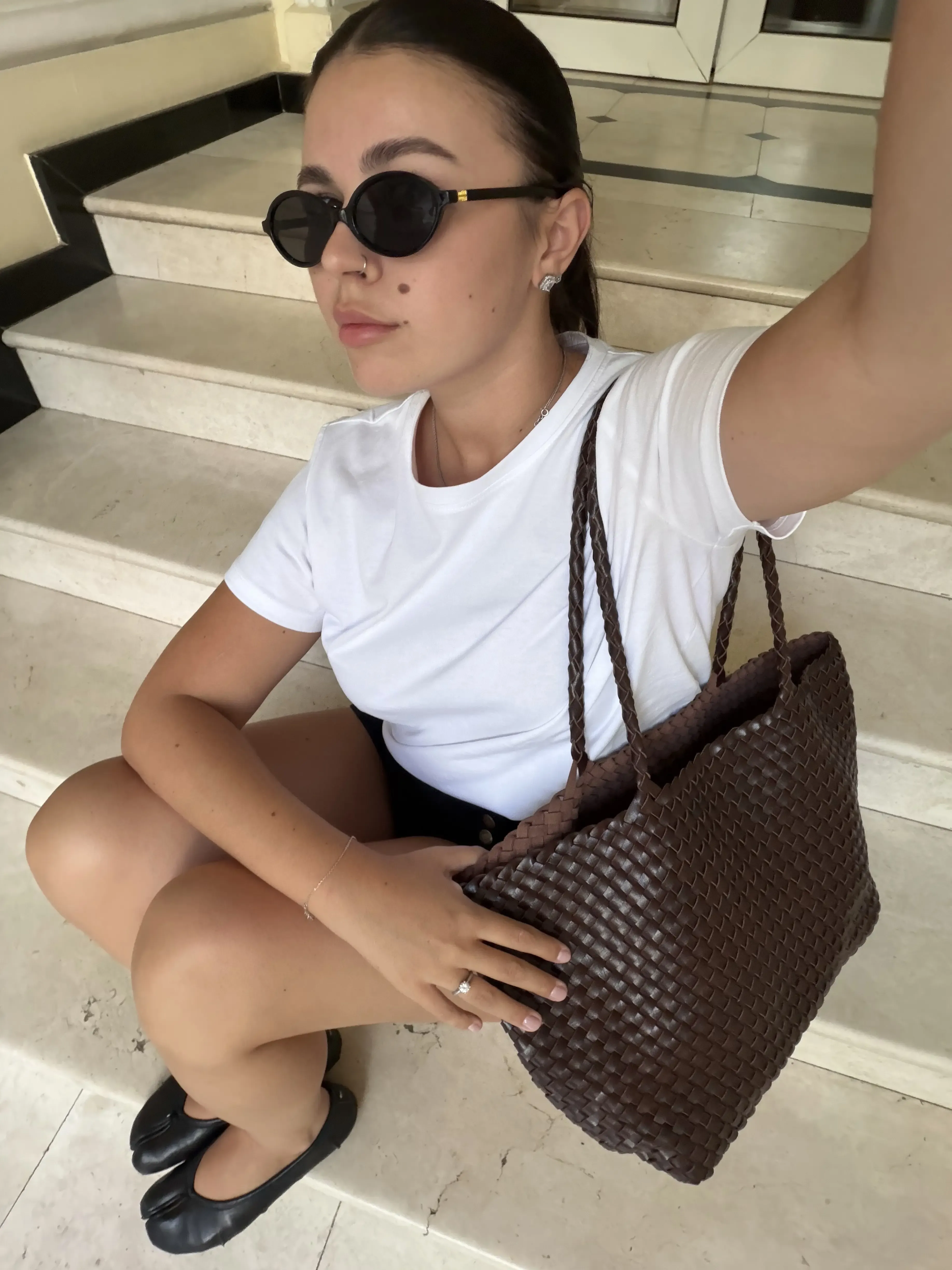 LORENS BAG BROWN