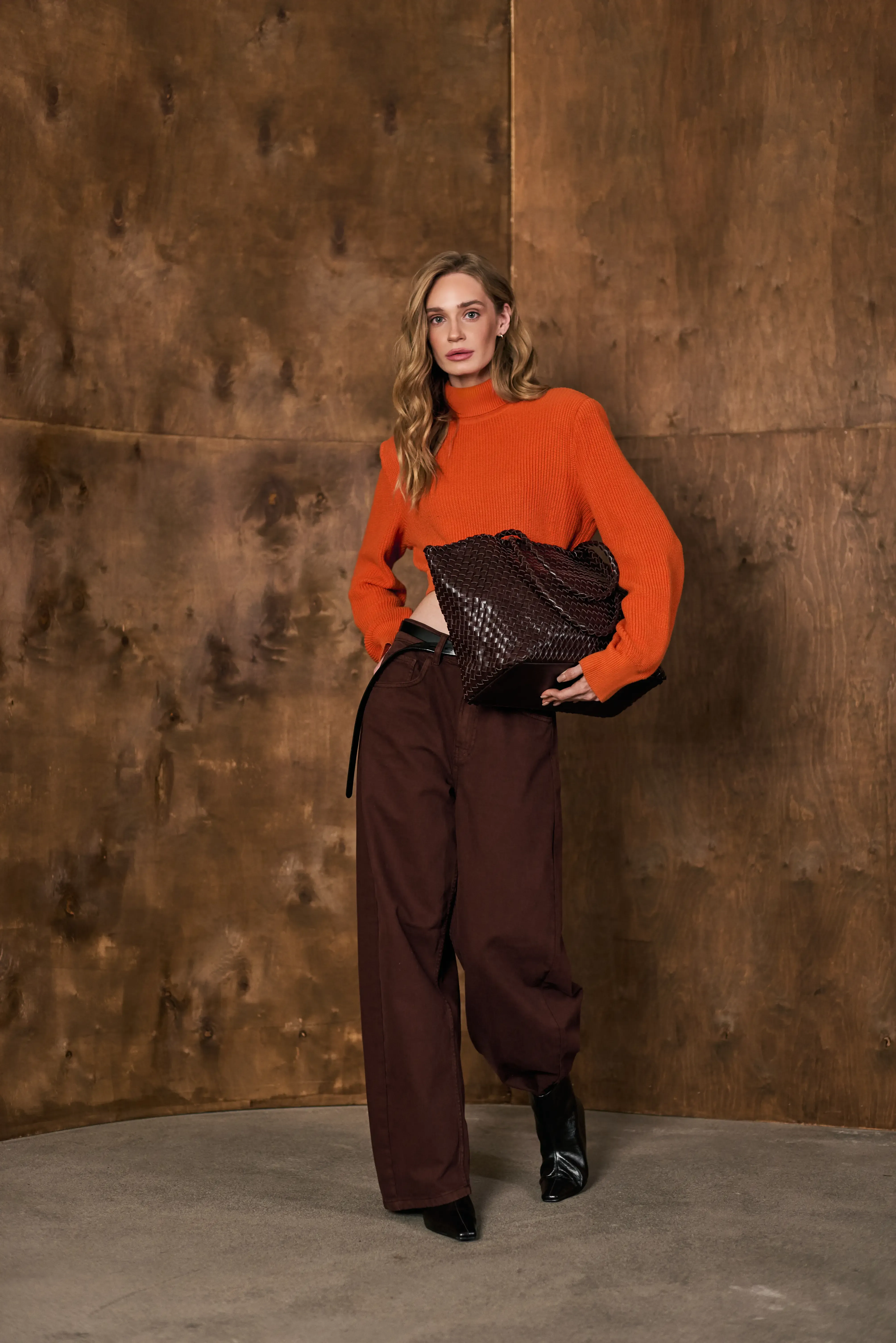 LORENS BAG BROWN