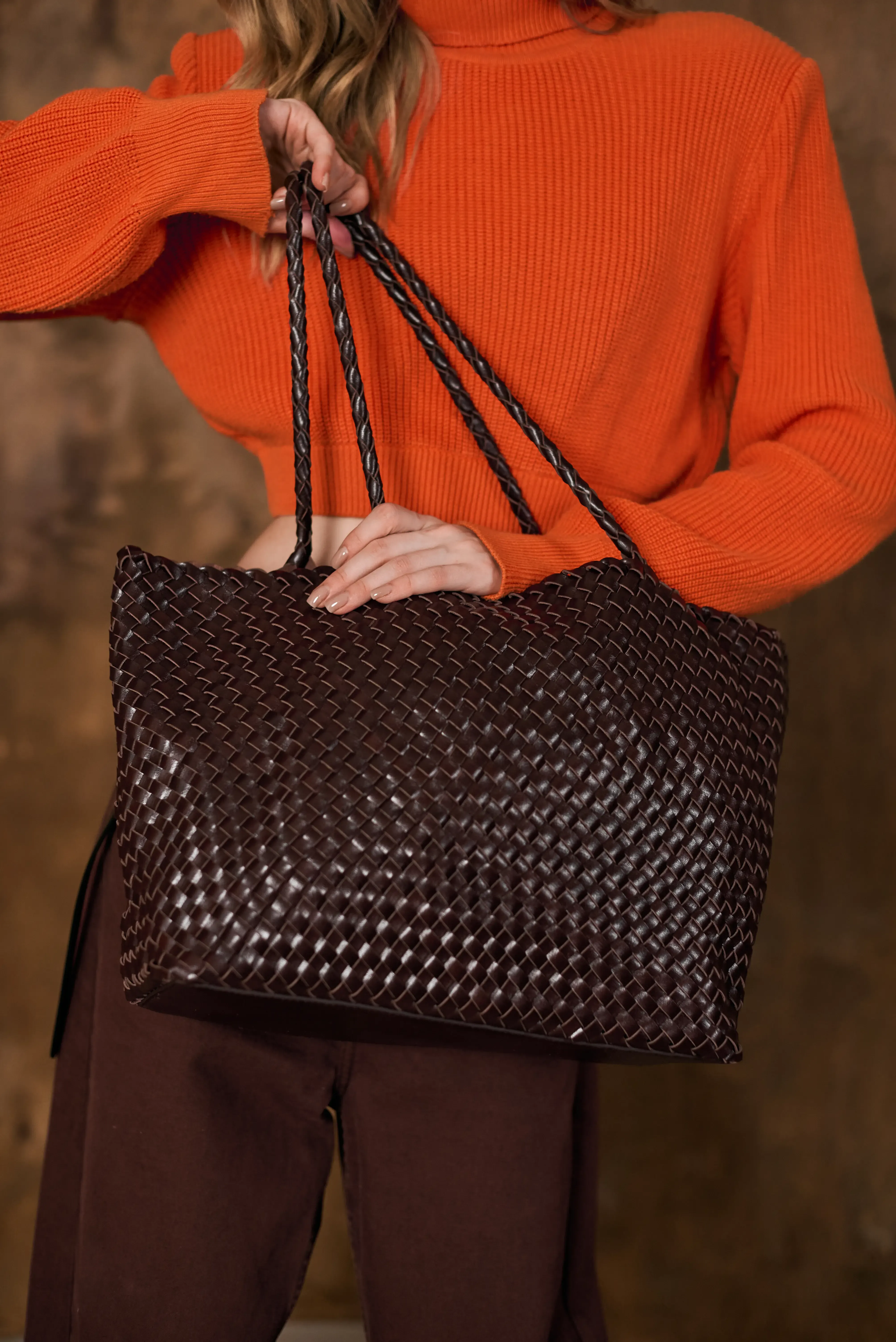 LORENS BAG BROWN